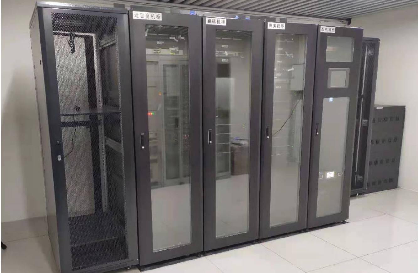 一体化机柜机架式UPS精密空调弱电机房实拍